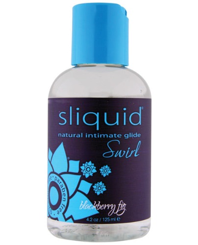 Sliquid Naturals Swirl Lubricant - Oz - Blackberry Fig