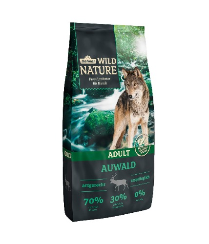 Dehner Wild Nature hondendroog voer voor volwassenen, 12 kg - 12 kg