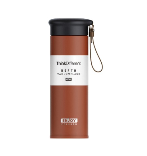 Stainless Steel Vacuum Flasks - Brick Red