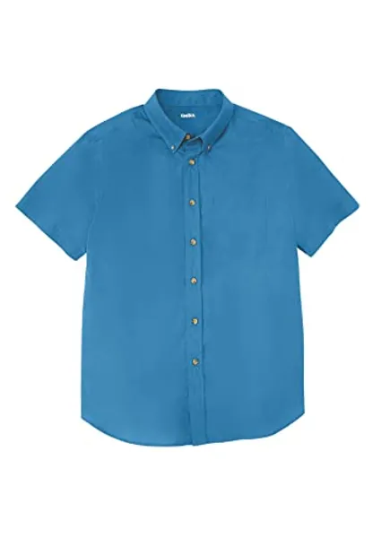 KingSize Men's Big & Tall Short Sleeve Wrinkle-Free Sport Shirt