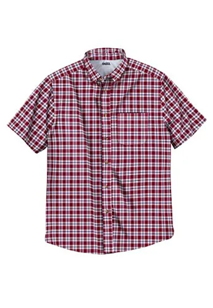 KingSize Men's Big & Tall Short Sleeve Wrinkle-Free Sport Shirt