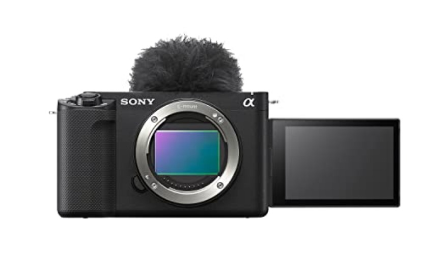 Sony ZV-E1 | Full-frame Mirrorless Interchangeable Lens Vlog Camera with 28-60mm f/4-5.6 (Compact and Lightweight,4K60p, 12.2 Megapixels, 5-Axis and Digital Stabilisation System) Black - Camera Body