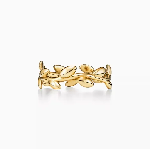 Tiffany & Co Olive Leaf Band Ring