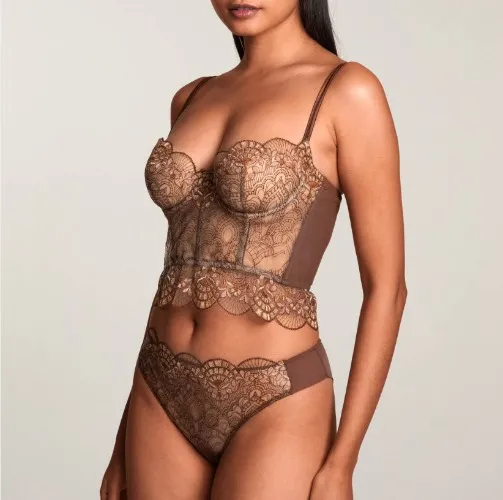 I.D. Sarrieri Venetian Glass Bustier and Tanga