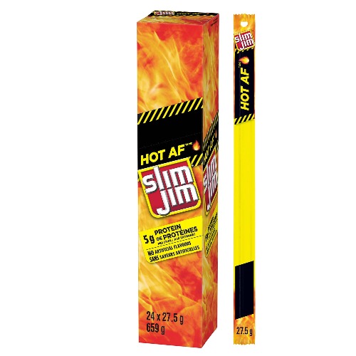 Spicy beef jerky - Slim Jim Giant - Hot AF