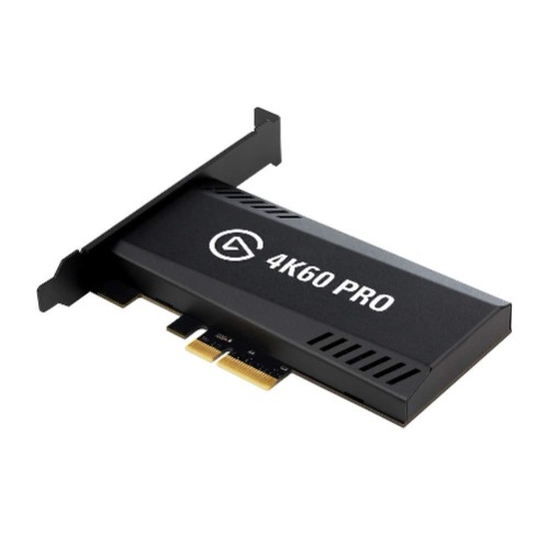 Elgato 4K60 Pro MK.2, Internal Capture Card, Stream and Record 4K60 HDR10 with ultra-low latency on PS5, PS4 Pro, Xbox Series X/S, Xbox One X, in OBS, Twitch, YouTube, for PC - 4K60 Pro Capture Card