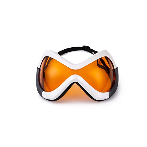 A&C Hero Game Blindfold Goggles Prop Resin Mask Cosplay for Aldult Halloween Gifts - Orange - One Size