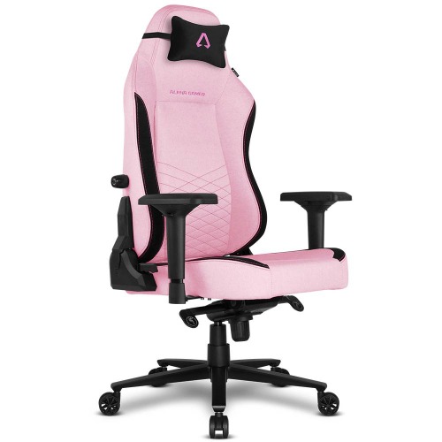 Gaming Chair Alpha Gamer Alegra Fabric Pink/Black