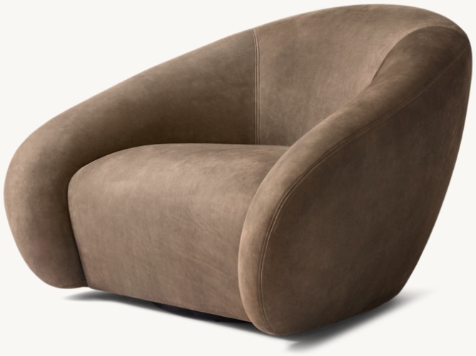 Reyna Leather Swivel Chair