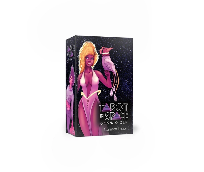 Tarot in Space: Cosmic Zen | Indie 78 Card Moon Tarot Deck | Sci-fi Galaxy Tarot Cards | Divination | Space Witch | Alien