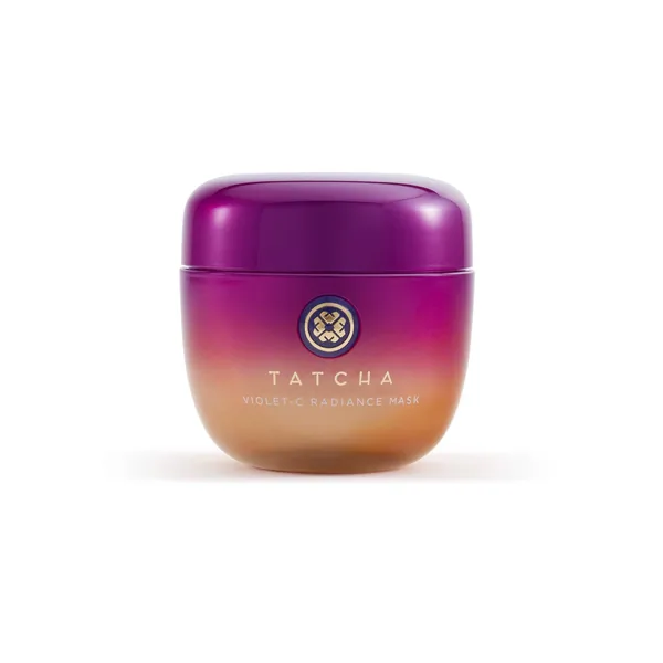 Tatcha The Violet-C Radiance Mask: Creamy Firming Mask with Vitamin C for Soft, Glowing Skin (50 ml / 1.7 oz) - 