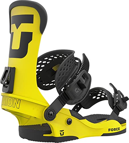 Union Force Snowboard Bindings - Electric Yellow S (6-7.5)