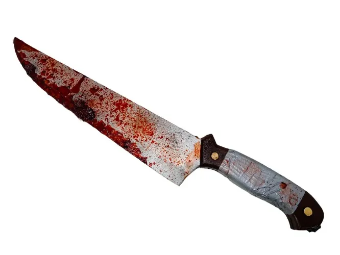 Butchers Meat Cleaver Chopper Tool Movie Prop