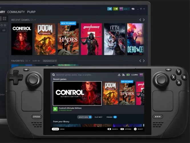 Valve Steam Deck - 1tb Console - OLED (UK) (PC)