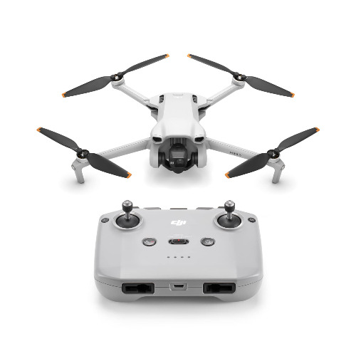 DJI Mini 3 - Lightweight and Foldable Mini Camera Drone with 4K HDR Video, 38-min Flight Time, True Vertical Shooting, and Intelligent Features - DJI Mini 3