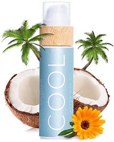 COCOSOLIS COOL Lozione Doposole con Olio di Cocco – Crema Corpo Idratante con Olii Biologici – Prolunga l’Abbronzatura dopo il Mare ed il Lettino Abbronzante (110 ml) - 110 ml (Confezione da 1)