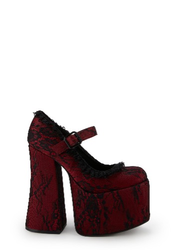 Lover's Anonymous Platform Heels | US 9