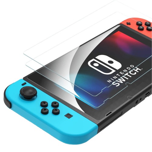 Nintendo Switch Tempered Glass Screen Protectors - 2 Pack