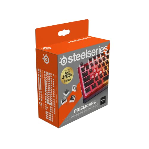 Steelseries Pudding Keycaps Schwarz (deutsches Layout)