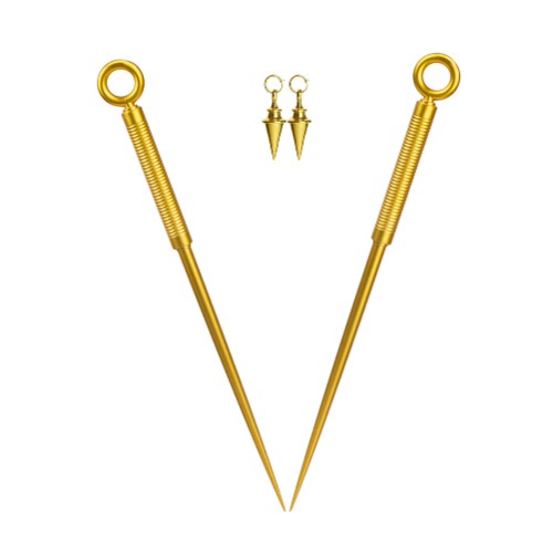 Spy Family Yor Forger Props - Thorn Princess Weapon Gold Stiletto Yor Briar Cosplay Prop Accessories