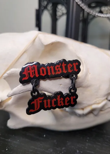 Monster Fucker Enamel Pin