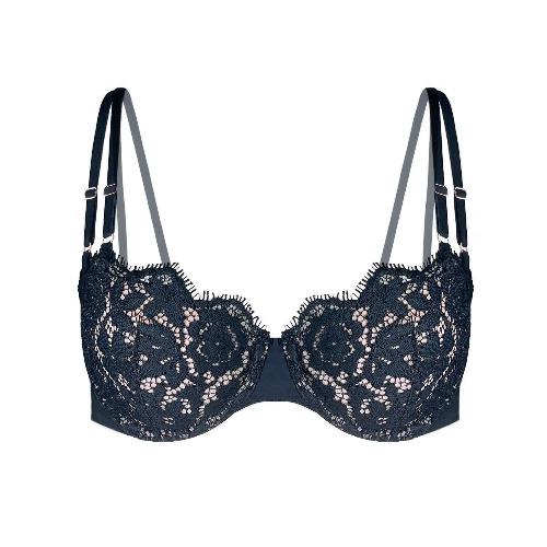 Frisson Balconette Bra Black - 32C / Black