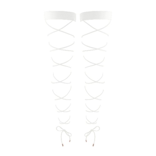 Crisscross Stay Up Crystal - L/XL/1X / Crystal