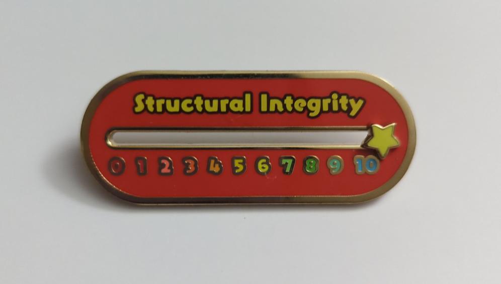 Sliding Structural Integrity Scale Pin - In Stock
