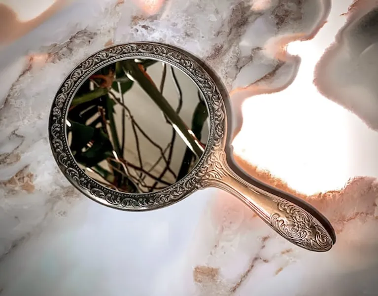 VINTAGE MIRROR Victorian Mirror Vanity Mirror Mini Mirror | Etsy