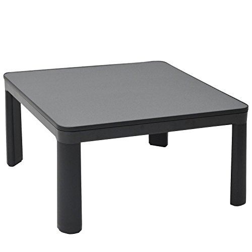 YAMAZEN Casual Kotatsu (75cm Square) Black ESK-751(B) - Kotatsu Table