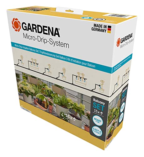 Balcony garden irrigation system