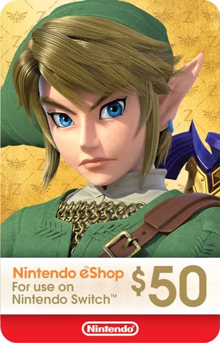 $50 Nintendo eShop Gift Card