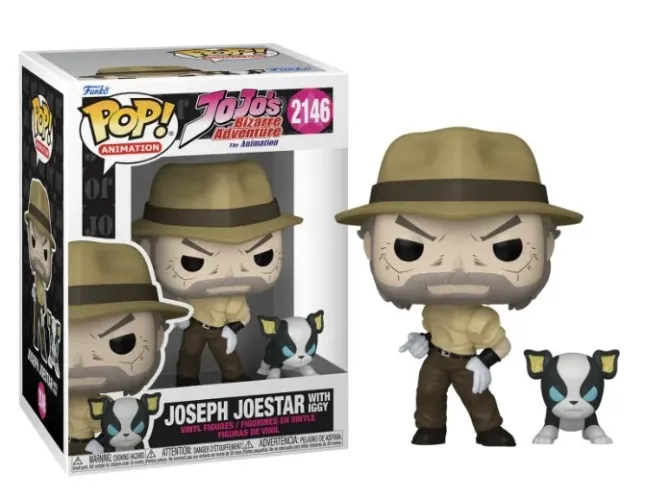 Funko POP!  Joseph Joestar & Iggy 