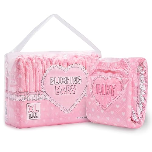 Littleforbig Diapers 10 Pieces - Blushing Baby Pink(XL)