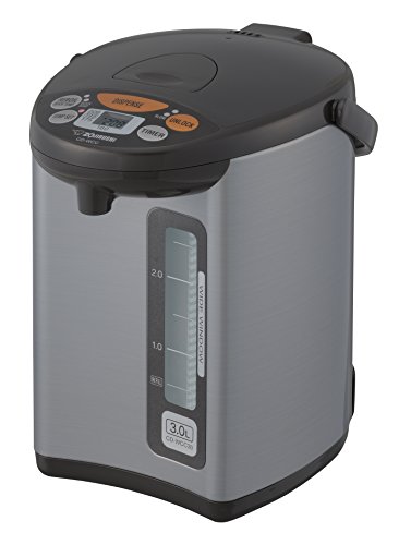 Zojirushi CD-WCC30 Micom Water Boiler & Warmer, Silver - 101 oz. / 3.0 Liters - Boiler