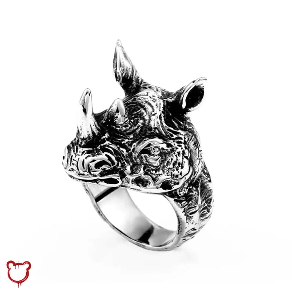 Rhino Goth Ring