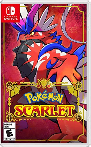 Pokémon Scarlet - US Version - Nintendo Switch - Scarlet