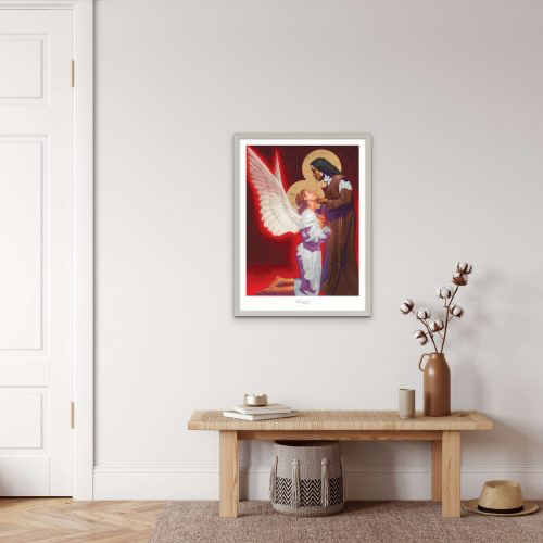 “LA ANUNCIACIÓN” Poster by Fabian Cháirez