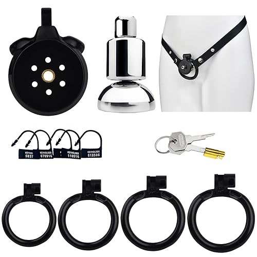 Inverted chastity cage