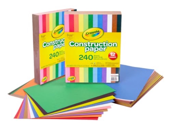 Crayola Construction Paper - 480ct (2pck), Bulk School Supplies For Kids, Teacher Classroom Must Have, Art Paper, Arts & Crafts - Construction Paper