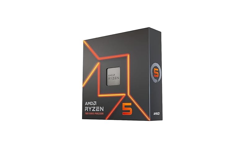 AMD Ryzen 5 7600X 6-Core, 12-Thread Unlocked Desktop Processor - CPU Only - Ryzen 5 7600X