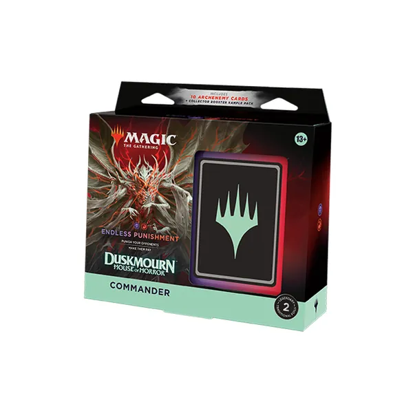 Magic: The Gathering Duskmourn: House of Horror Commander Deck - Endless Punishmentommander Deck - Endless Punishment