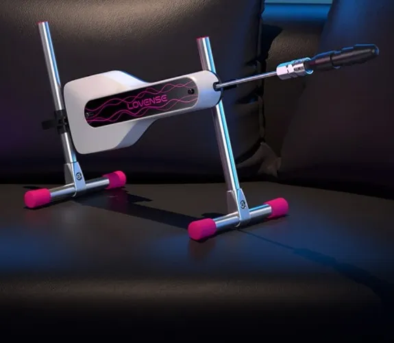 Lovense® App-Controlled Adjustable Mini Sex Machine - Compact Automatic Thrusting Sex Toy for Men and Women