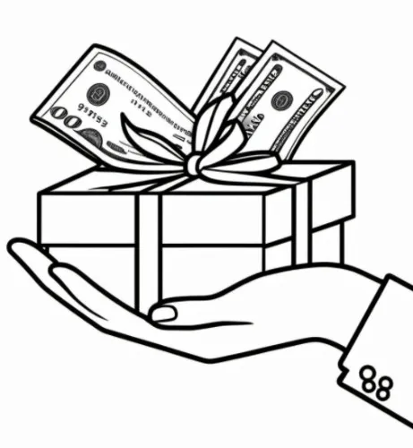 Initial gift to get my attention 