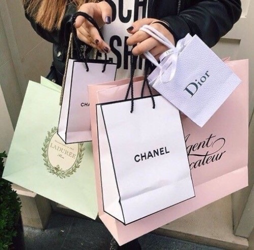 Luxury shopping spree 