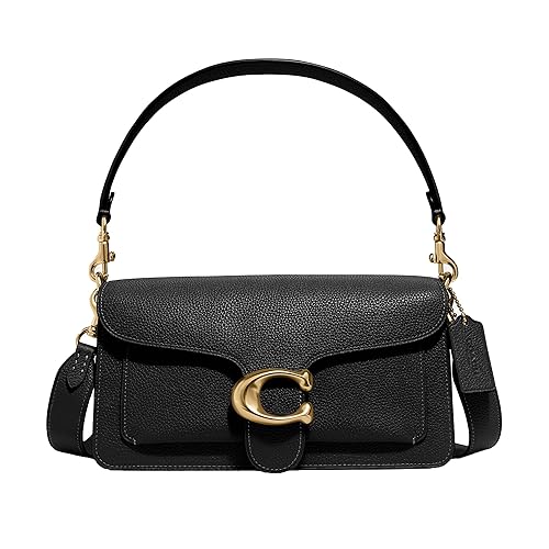 Coach Women's Polished Pebble Leather Tabby Shoulder Bag 26 Refresh - One Size - B4/Black