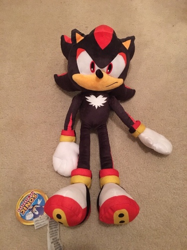 Shadow The Hedgehog Franco Pillow 15&#034; Figure 2024 New