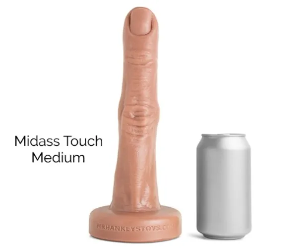 Midass Touch Silicone Dildo – Precision Depth Play & Premium Realism | Discreet Shipping by Hankey's Toys