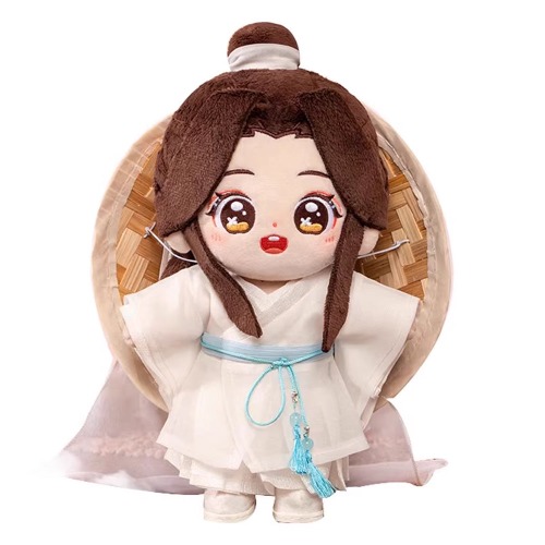【Ready For Ship】DokiDoki Anime Heaven Official's Blessing Xie Lian/Hua Cheng Plushies Doll Tian Guan Ci Fu  TGCF | Xie Lian Doll&Clothes-Without Skeleton-Ready For Ship