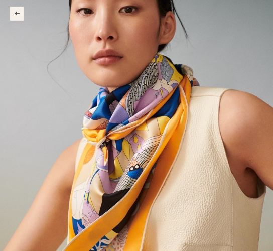 Hermès scarf 